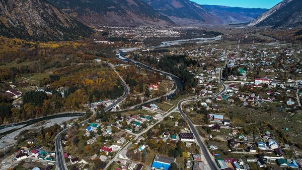 Поселок Теберда в Карачаево-Черкесской Республике Поселок Теберда в Карачаево-Черкесской Республике
