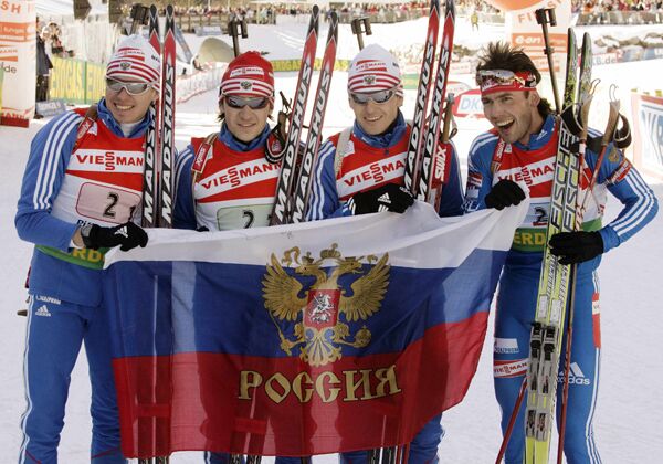 Мужская сборная России по биатлону Мужская сборная России по биатлону