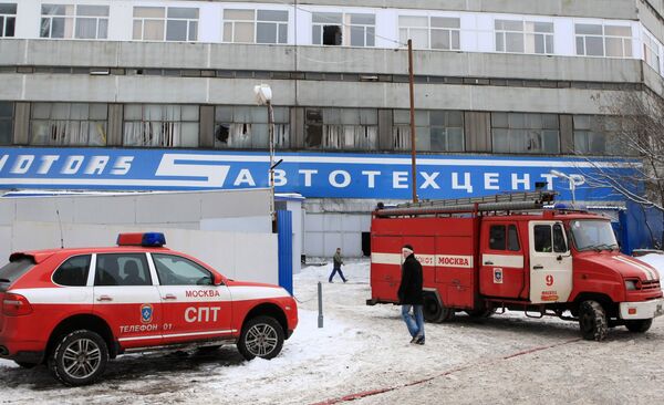 На месте пожара, произошедшего в общежитии на улице Кульнева На месте пожара, произошедшего в общежитии на улице Кульнева
