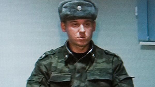 Российский военнослужащий Александр Глухов Российский военнослужащий Александр Глухов