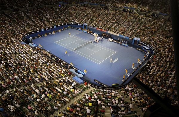 Корт на Austrlian Open Корт на Austrlian Open
