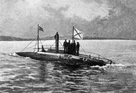 Первая русская подводная лодка Дельфин Первая русская подводная лодка Дельфин