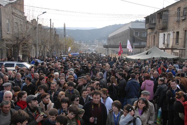 Акции протеста в Грузии. Архив Акции протеста в Грузии. Архив