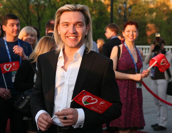 Петр Елфимов на официальном открытии конкурса Евровидение-2009 в Евродоме Петр Елфимов на официальном открытии конкурса Евровидение-2009 в Евродоме