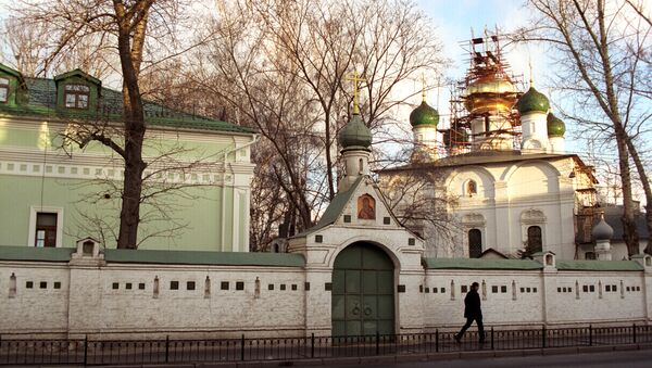 Сретенский мужской монастырь в Москве Сретенский мужской монастырь в Москве