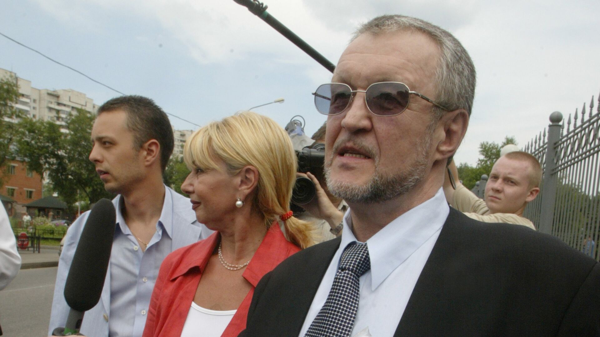 Вячеслав Иваньков у здания Мосгорсуда Вячеслав Иваньков у здания Мосгорсуда - РИА Новости, 1920, 09.12.2020