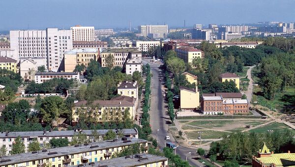 Панорама Хабаровска. Архив Панорама Хабаровска. Архив
