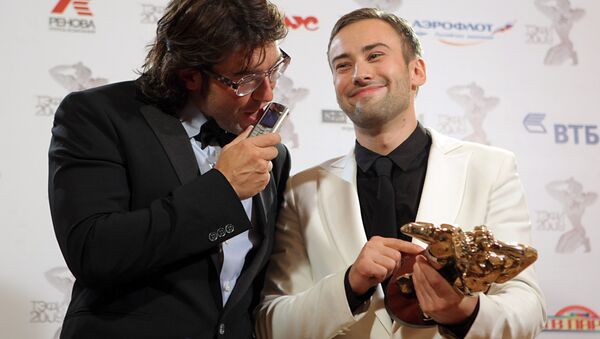 Дмитрий Шепелев. Церемония вручения премии ТЭФИ-2009. Архивное фото Дмитрий Шепелев. Церемония вручения премии ТЭФИ-2009. Архивное фото