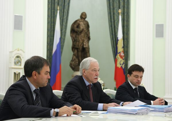 Встреча президента РФ Дмитрия Медведева с руководством партии Единая Россия. Архив Встреча президента РФ Дмитрия Медведева с руководством партии Единая Россия. Архив