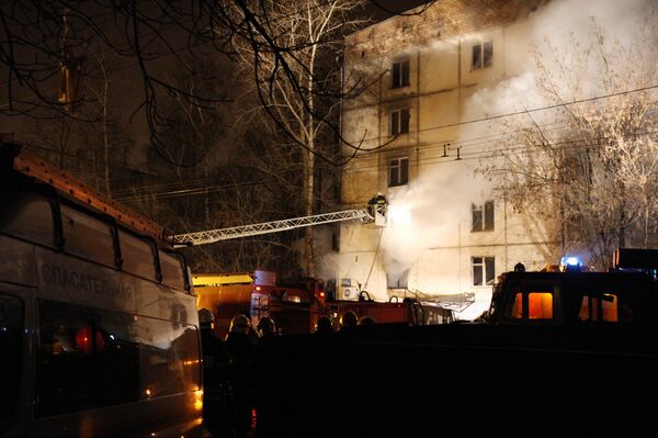 Взрыв баллона с газом Взрыв баллона с газом