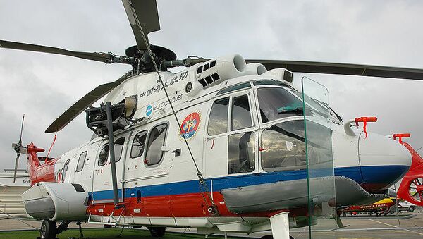 Вертолет Super Puma, архивное фото Вертолет Super Puma, архивное фото