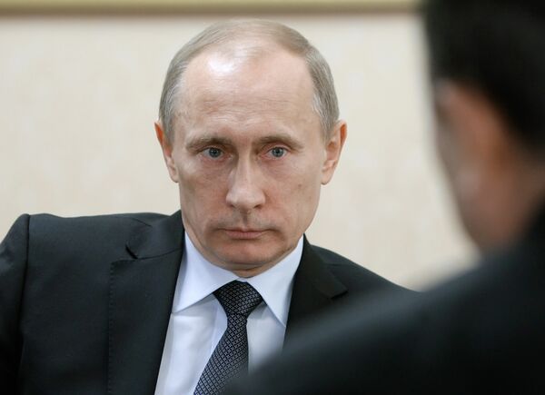 Премьер-министр России Владимир Путин. Архив Премьер-министр России Владимир Путин. Архив
