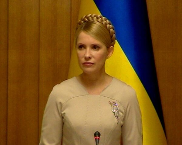 Первое заявление Тимошенко после подсчета голосов Первое заявление Тимошенко после подсчета голосов