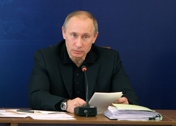 Премьер-министр РФ Владимир Путин. Архив Премьер-министр РФ Владимир Путин. Архив