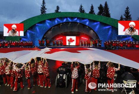 Церемония закрытия X Зимних Паралимпийских игр Церемония закрытия X Зимних Паралимпийских игр
