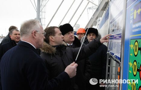 Дмитрий Медведев посетил Западно-Сахалинское нефтяное месторождение Дмитрий Медведев посетил Западно-Сахалинское нефтяное месторождение