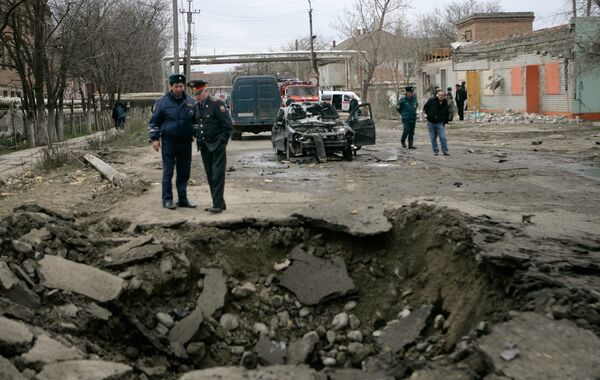 В Кизляре прогремели два взрыва В Кизляре прогремели два взрыва