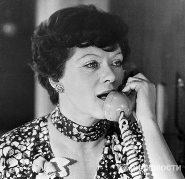Актриса Алиса Фрейндлих Актриса Алиса Фрейндлих