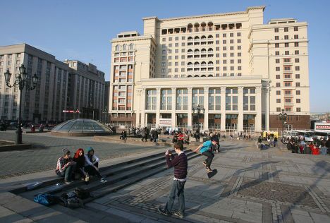 Здание гостиницы Москва Здание гостиницы Москва