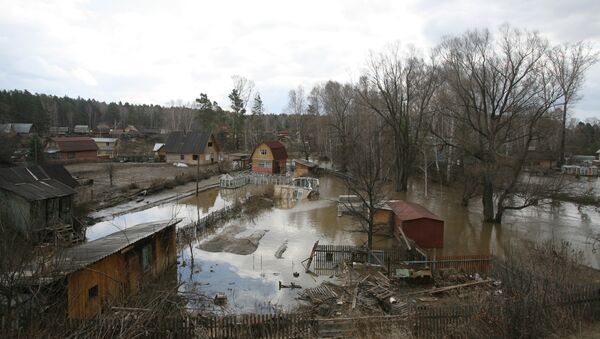 Подтопление домов в Новосибирской области Подтопление домов в Новосибирской области