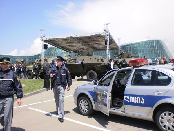 Парад по случаю Дня полиции в Тбилиси Парад по случаю Дня полиции в Тбилиси