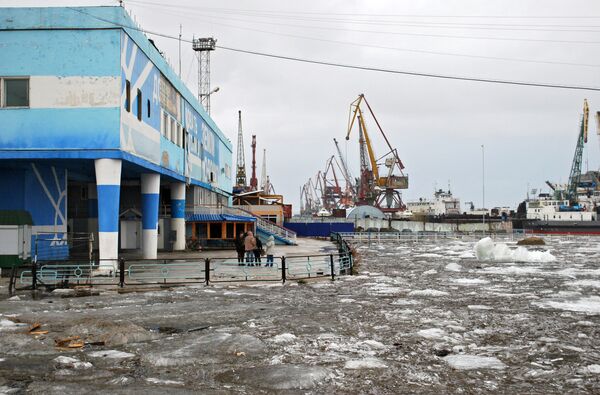 Паводок в Якутске Паводок в Якутске
