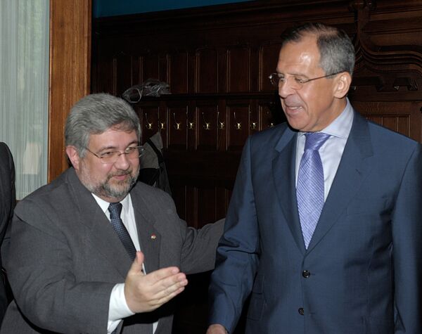 Главы МИД РФ и Парагвая С.Лавров и Э.Лаконьята встретились в Москве Главы МИД РФ и Парагвая С.Лавров и Э.Лаконьята встретились в Москве