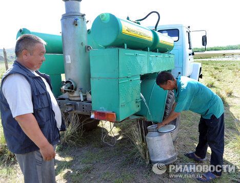Паводковая ситуация в районе Кызыла из-за разлива Енисея Паводковая ситуация в районе Кызыла из-за разлива Енисея
