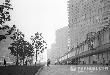 Вид на Калининский проспект Вид на Калининский проспект