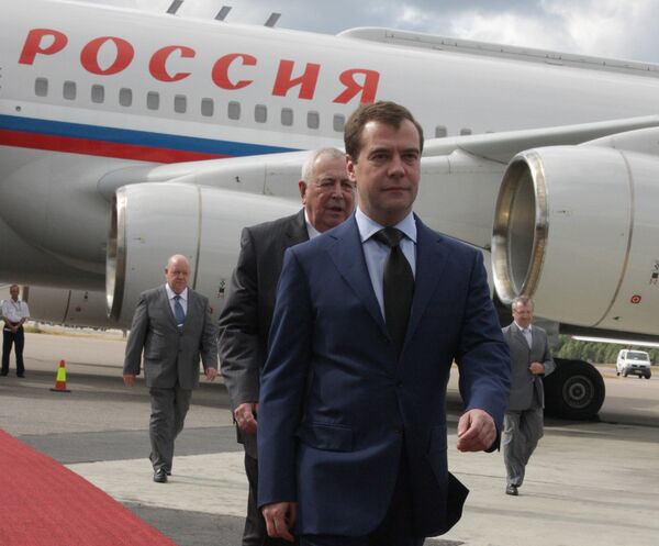Рабочий визит президента РФ Дмитрия Медведева в Финляндию Рабочий визит президента РФ Дмитрия Медведева в Финляндию