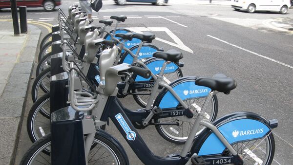 Система велосипедных парковок Barclays Cycle Hire в Лондоне Система велосипедных парковок Barclays Cycle Hire в Лондоне