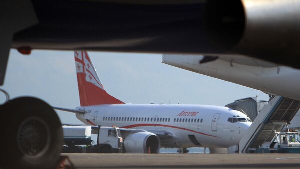 Georgian Airways. Архивное фото Georgian Airways. Архивное фото