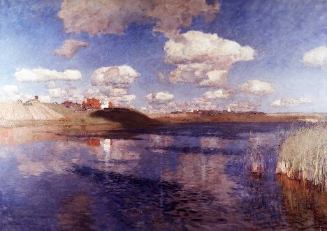 Картина Исаака Левитана Озеро. 1900 год. Картина Исаака Левитана Озеро. 1900 год.