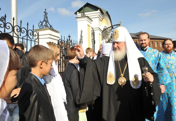 Патриарх Кирилл посетил Спасо-Преображенский собор в Якутске Патриарх Кирилл посетил Спасо-Преображенский собор в Якутске