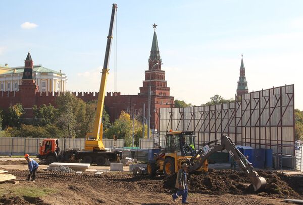 Строительство реставрационного комплекса музеев Московского Кремля Строительство реставрационного комплекса музеев Московского Кремля