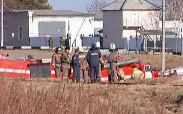 Пожар на складе боеприпасов в Амурской области Пожар на складе боеприпасов в Амурской области