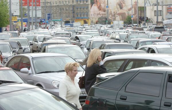 Автомобильная пробка Автомобильная пробка
