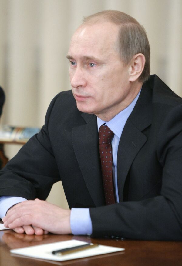 Премьер-министр РФ Владимир Путин. Архив Премьер-министр РФ Владимир Путин. Архив