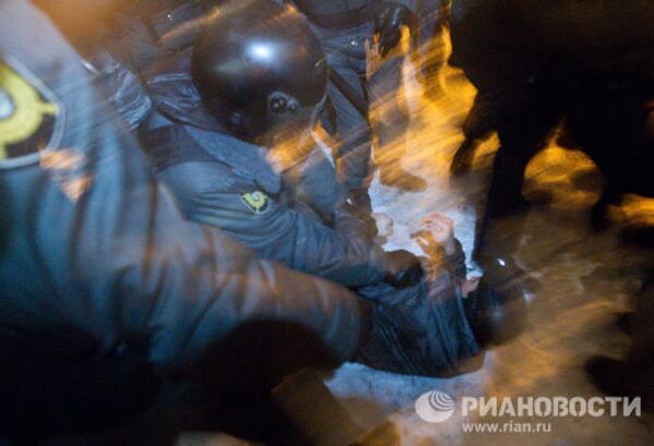 Митинг, организованный Левым фронтом и движением Солидарность Митинг, организованный Левым фронтом и движением Солидарность