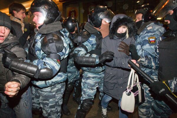 Ситуация на площади Киевского вокзала в Москве Ситуация на площади Киевского вокзала в Москве