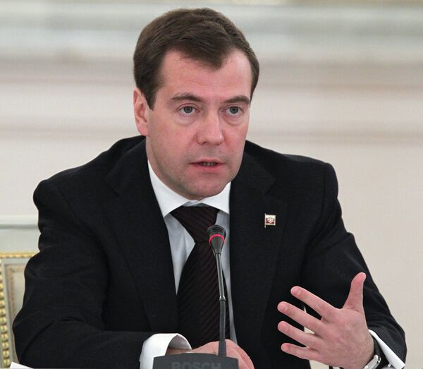 Президент РФ Д.Медведев. Архив Президент РФ Д.Медведев. Архив