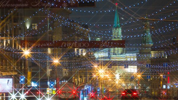 Москва готовится к встрече Нового года Москва готовится к встрече Нового года
