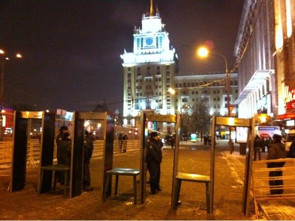 Триумфальная площадь в Москве. Архив Триумфальная площадь в Москве. Архив