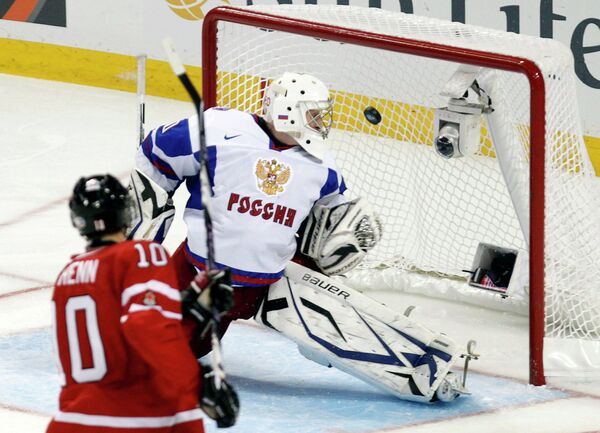 Финальный матч молодежного чемпионата мира по хоккею-2010. Россия-Канада. Финальный матч молодежного чемпионата мира по хоккею-2010. Россия-Канада.