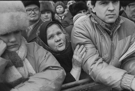 Митинг за отмену 6-й статьи Конституции СССР. Москва, февраль 1990 Митинг за отмену 6-й статьи Конституции СССР. Москва, февраль 1990
