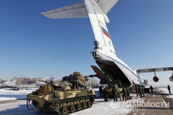 Учения воздушно-десантных войск в Рязанской области Учения воздушно-десантных войск в Рязанской области