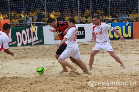 Игровой момент матча Локомотив - Милан Игровой момент матча Локомотив - Милан