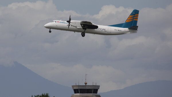 Самолет Xian MA-60 авиакомпании Merpati Самолет Xian MA-60 авиакомпании Merpati