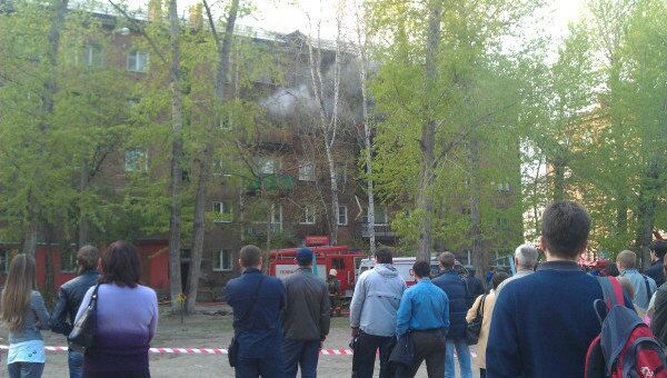 Взрыв бытового газа в жилом доме в Новосибирске на проспекте Карла Маркса Взрыв бытового газа в жилом доме в Новосибирске на проспекте Карла Маркса