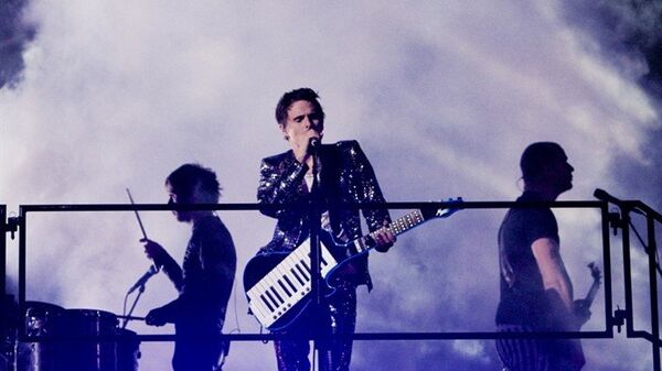 Выступление группы Muse на стадионе Wembley Выступление группы Muse на стадионе Wembley